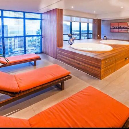 Luxo 1406 - Quarto E Sala Com Varanda Frente Mar Ponta Verde มาเซโอ ภายนอก รูปภาพ